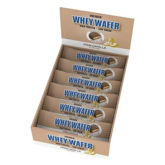 Whey-Wafer, Stracciatella, 12 bars, Weider