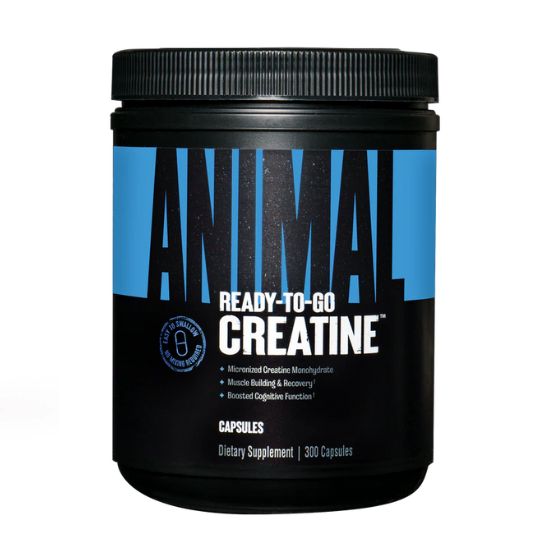 Micronized Creatine Monohydrate Capsules, 300 caps, Universal Nutrition - Vitax.ro