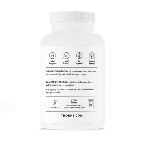 Curcumin Phytosome, 1.000 mg, 120 capsule, Thorne Research - Vitax.ro
