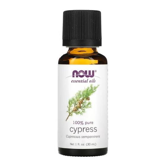Essential Oil, Cypress Oil, 30 ml, NOW Foods - Vitax.ro