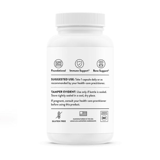 D-10.000, 60 capsule, Thorne Research - Vitax.ro
