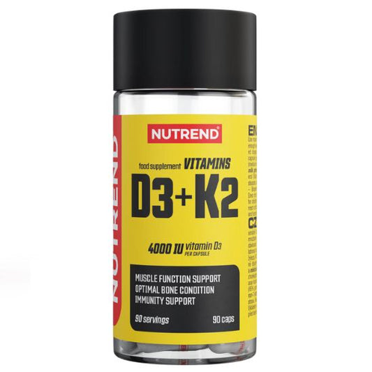 Vitamins D3 + K2, 90 caps, Nutrend - Vitax.ro