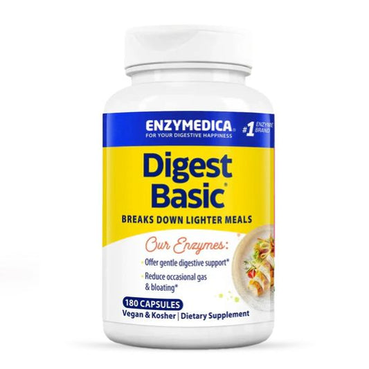 Digest Basic, 180 capsules, Enzymedica - Vitax.ro