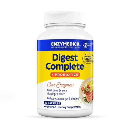 Digest Complete + Probiotics, 90 caps, Enzymedica