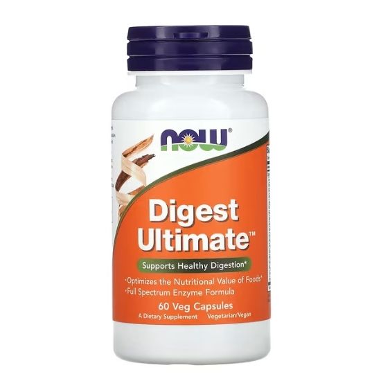 Digest Ultimate, 60 vcaps, NOW Foods - Vitax.ro