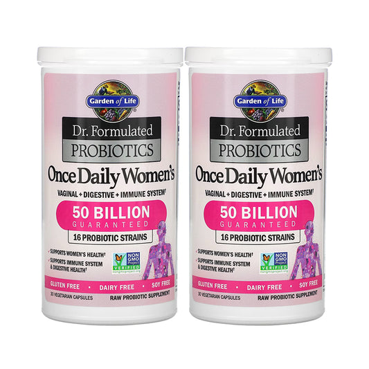 Pachet Dr. Formulated Probiotics Once Daily Women's - 30 vcaps, Garden of Life - Vitax.ro