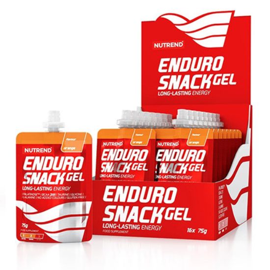 Endurosnack Sachet, Orange, 16 x 75 g, Nutrend - Vitax.ro