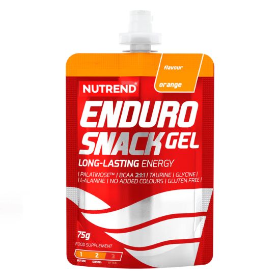 Endurosnack Sachet, Orange, 16 x 75 g, Nutrend - Vitax.ro
