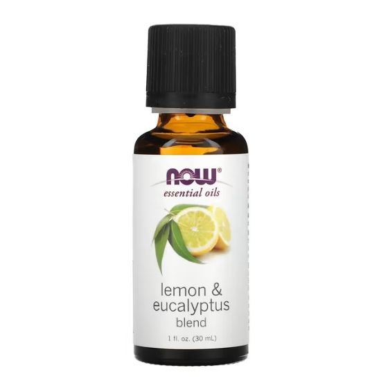 Essential Oil, Lemon & Eucalyptus Blend, 30 ml, NOW Foods - Vitax.ro