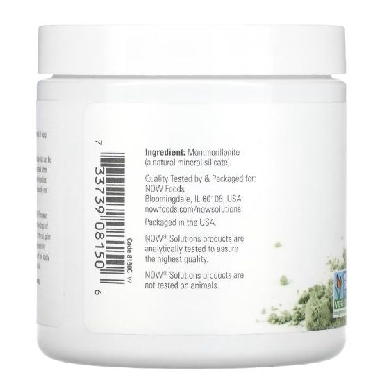European Clay Powder, 170g, NOW Foods - Vitax.ro
