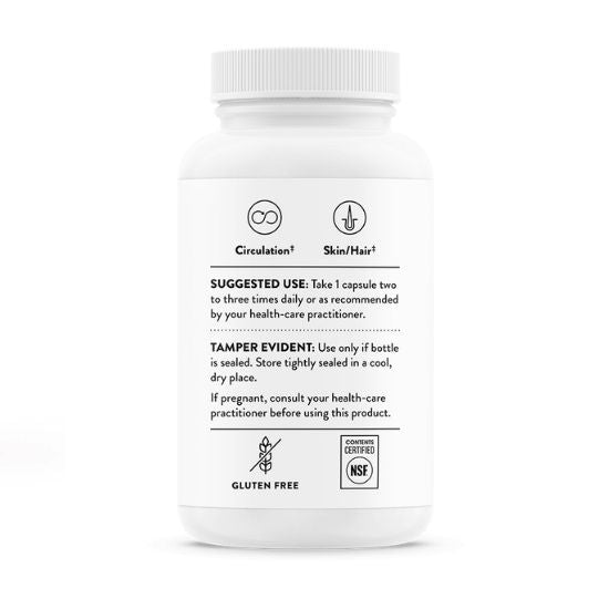 Extract din seminte de struguri, 100 mg, 60 capsule, Thorne Research - Vitax.ro