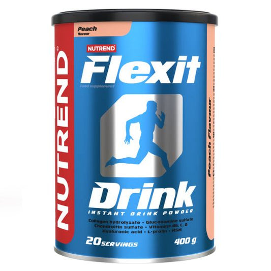 Flexit Drink, Peach, 400g, Nutrend - Vitax.ro