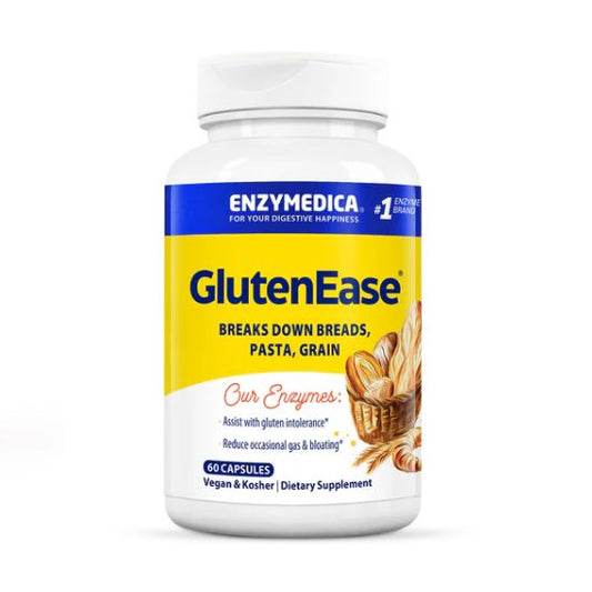 GlutenEase, 60 caps, Enzymedica