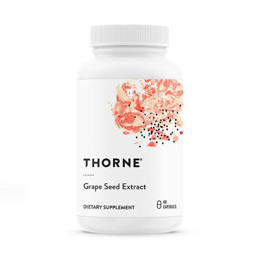 Extract din seminte de struguri, 100 mg, 60 capsule, Thorne Research - Vitax.ro
