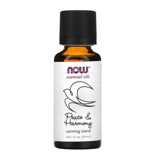 Essential Oil, Peace & Harmony Oil Blend, 30 ml, NOW Foods - Vitax.ro