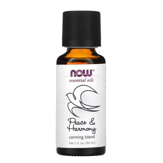 Essential Oil, Peace & Harmony Oil Blend, 30 ml, NOW Foods - Vitax.ro