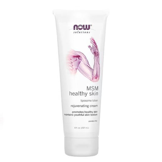 MSM Healthy Skin Liposome Lotion, 237 ml, NOW Foods - Vitax.ro
