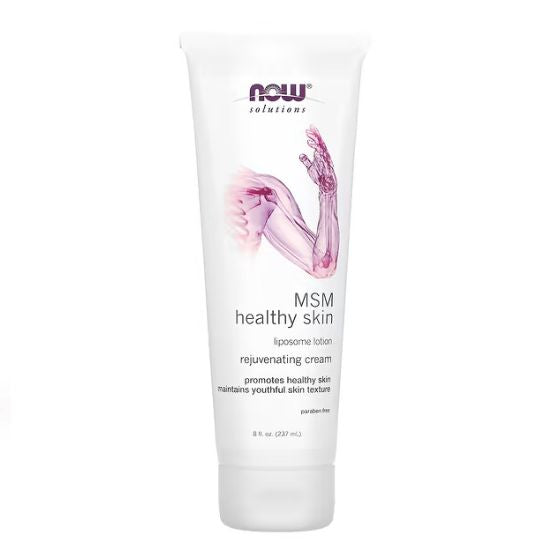 MSM Healthy Skin Liposome Lotion, 237 ml, NOW Foods - Vitax.ro