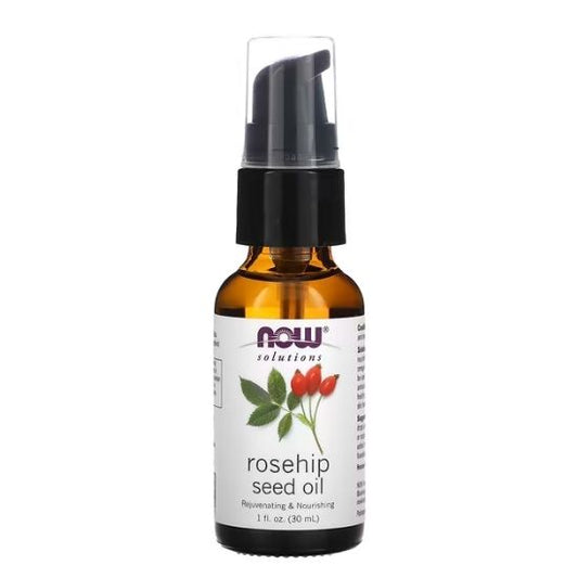 Essential Oil, Rose Hip Seed Oil, 30 ml, NOW Foods - Vitax.ro