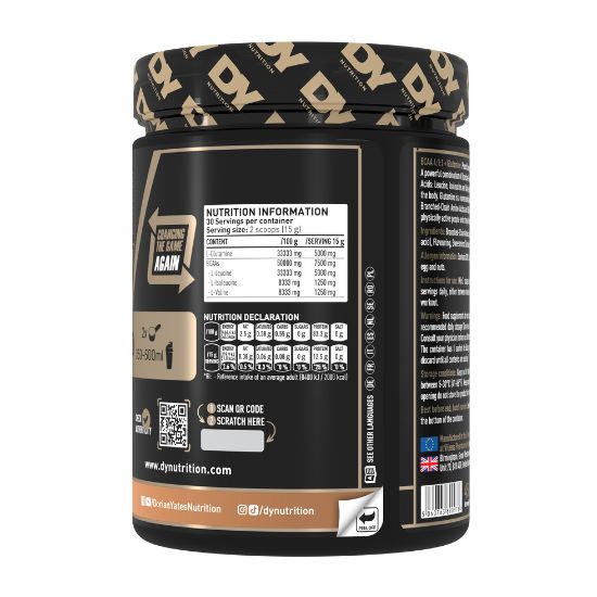 HIT BCAA 4:1:1 + Glutamine, Peach, 450g, Dorian Yates - Vitax.ro