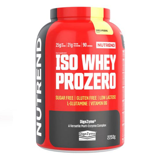 Iso Whey Prozero, Vanilla Pudding, 2250 g, Nutrend - Vitax.ro
