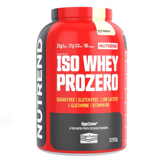 Iso Whey Prozero, White Chocolate, 2250 g, Nutrend - Vitax.ro