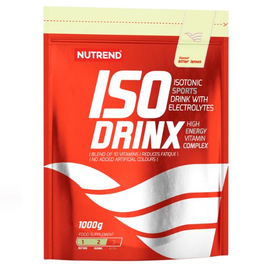 IsoDrinx, Bitter Lemon, 1000g, Nutrend - Vitax.ro
