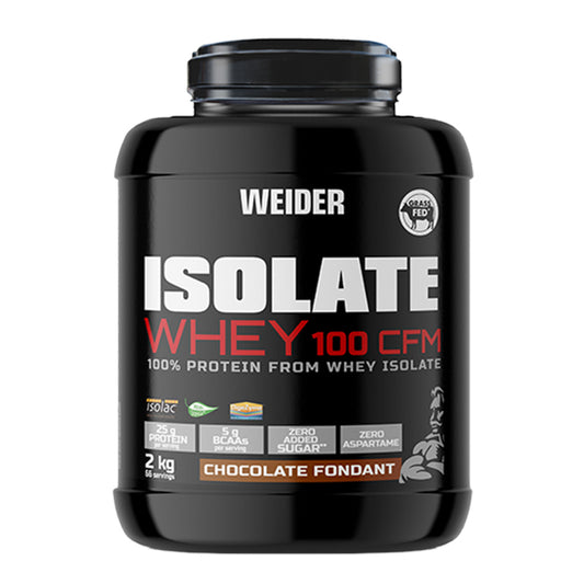 Isolate Whey 100 CFM, Chocolate Fondant, 2000g, Weider - Vitax.ro