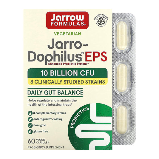 Jarro-Dophilus EPS, Jarrow Formulas, 60 Capsule Vegetale Filmate Gastrorezistente - Vitax.ro