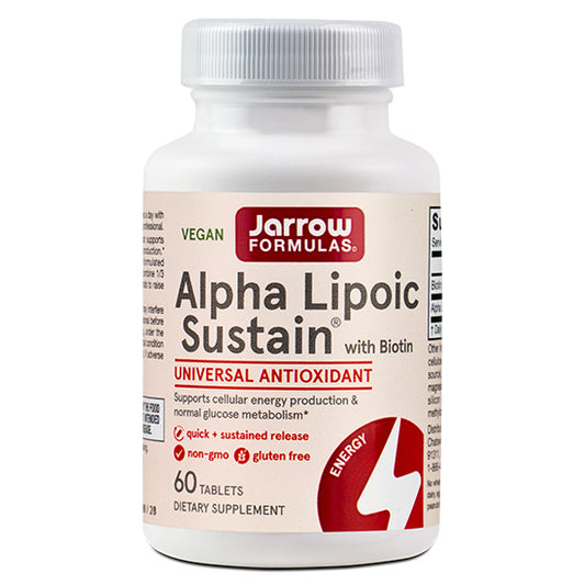 Alpha Lipoic Sustain, 60 comprimate, Jarrow Formulas - Vitax.ro