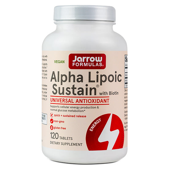 Alpha Lipoic Sustain 300mg, 120 tabs, Jarrow Formulas - Vitax.ro