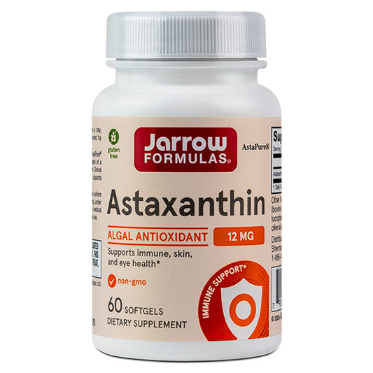 Astaxanthin, 12mg, 60 softgels, Jarrow Formulas - Vitax.ro