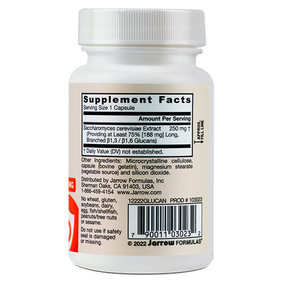 Beta Glucan, 60 capsule, Jarrow Formulas - Vitax.ro