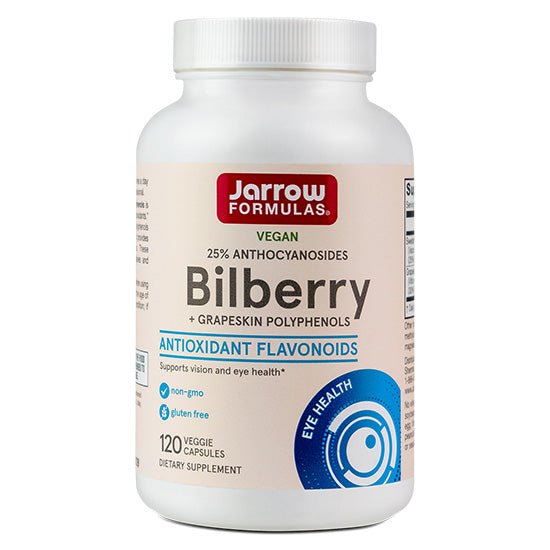 Bilberry+Grapeskin Polyphenols, 120 vcaps, Jarrow Formulas - Vitax.ro