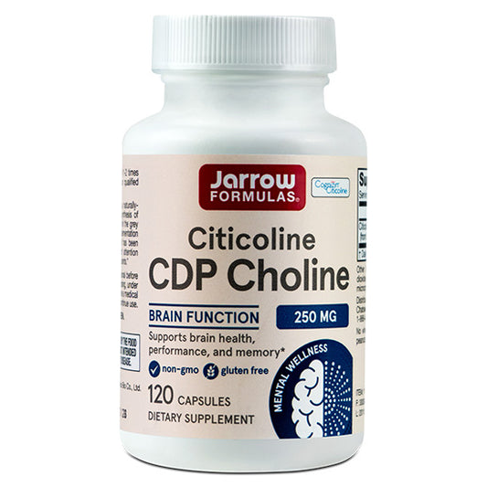 Citicoline CDP Choline, 250mg, 120 capsule, Jarrow Formulas - Vitax.ro