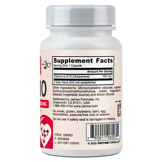 Co-Q10, 100mg, 60 capsule vegetale, Jarrow Formulas - Vitax.ro