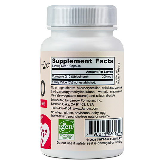 Co-Q10, 200mg, 60 capsule vegetale, Jarrow Formulas - Vitax.ro