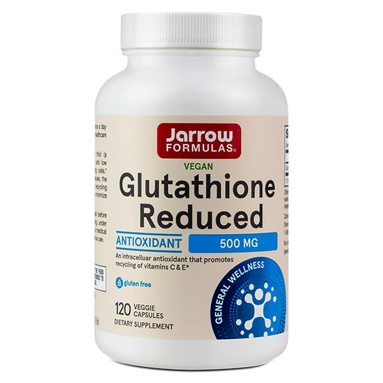 Glutathione Reduced, 500mg, 120 vcaps, Jarrow Formulas - Vitax.ro