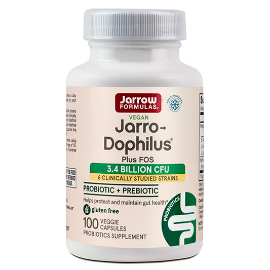 Jarro-Dophilus+FOS, 100 Capsule Vegetale, Jarrow Formulas - Vitax.ro