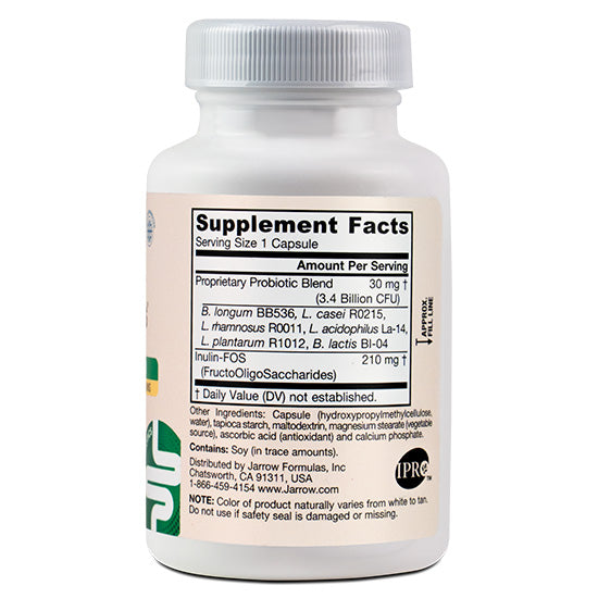 Jarro-Dophilus+FOS, 100 Capsule Vegetale, Jarrow Formulas - Vitax.ro