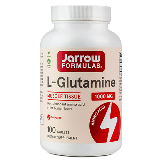 L-Glutamine 1000mg, 100 Tablete, Jarrow Formulas - Vitax.ro