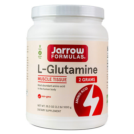 L-Glutamine Powder, 1000g, Jarrow Formulas - Vitax.ro