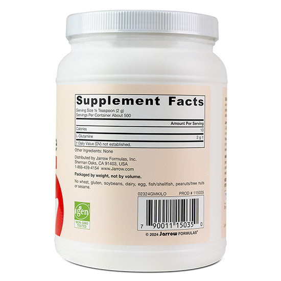 L-Glutamine Powder, 1000g, Jarrow Formulas - Vitax.ro