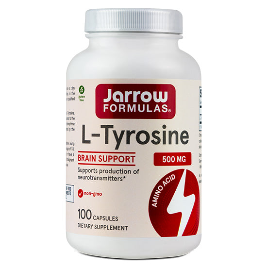 L-Tyrosine, 500mg, 100 capsule, Jarrow Formulas - Vitax.ro
