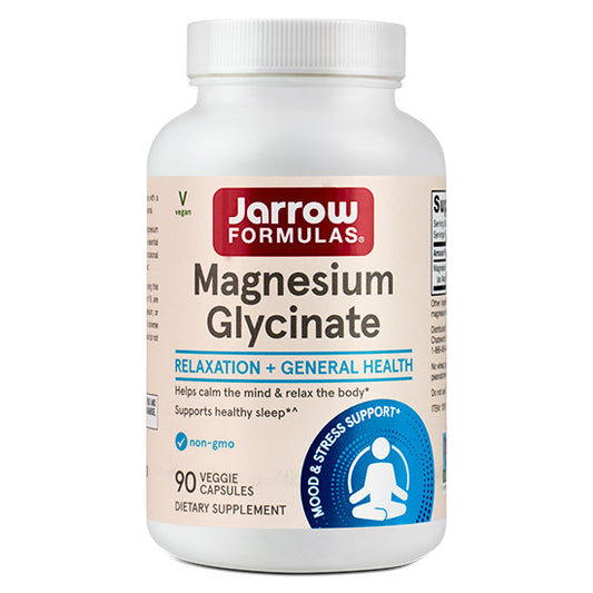 Magnesium Glycinate, 90 capsule vegetale, Jarrow Formulas - Vitax.ro