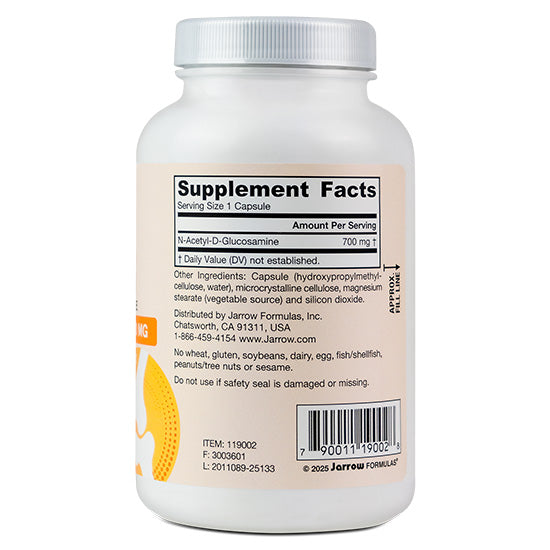 N-A-G (N-Acetyl Glucosamine) 120 vcaps, Jarrow Formulas - Vitax.ro