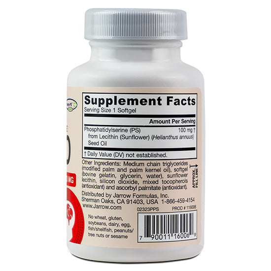 PS 100, 60 softgels, Jarrow Formulas - Vitax.ro