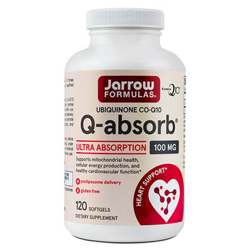 Q-absorb, 100mg, 120 capsule moi, Jarrow Formulas - Vitax.ro