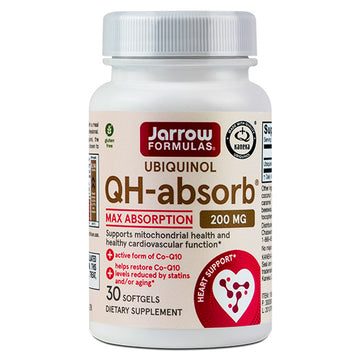 QH-Absorb, 200mg, 30 capsule, Jarrow Formulas - Vitax.ro