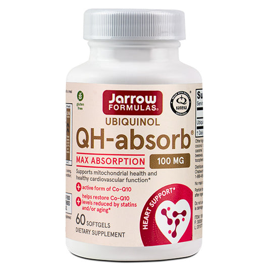 QH-absorb, 100mg, 60 capsule moi, Jarrow Formulas - Vitax.ro